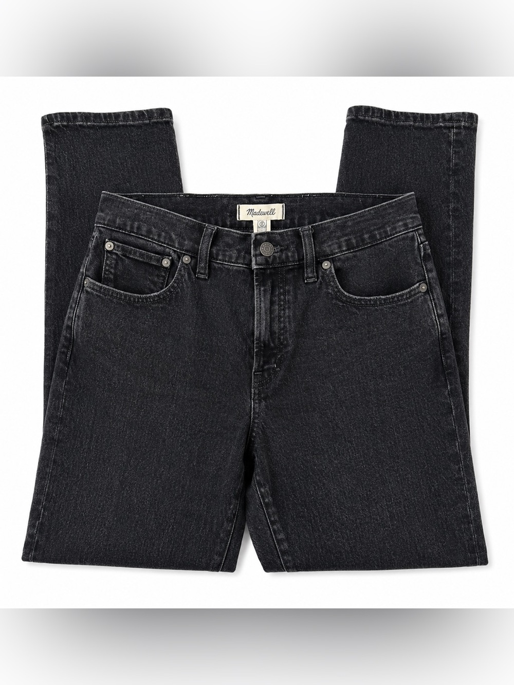 Madewell Women’s The Mid-Rise Perfect Vintage Jeans black